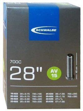 Камера 28" (18/28x622/630) Schwalbe AV15 40мм EK AGV