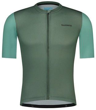Велоджерсі Shimano ARIA зелене, розм. XXXL