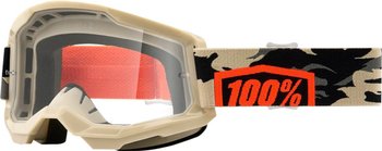 Мотоокуляри Ride 100% STRATA 2 Goggle Kombat - Clear Lens, Clear Lens