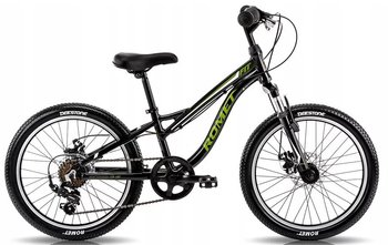 Велосипед Romet Rambler FIT 20 черно-зеленый 10 S 2023