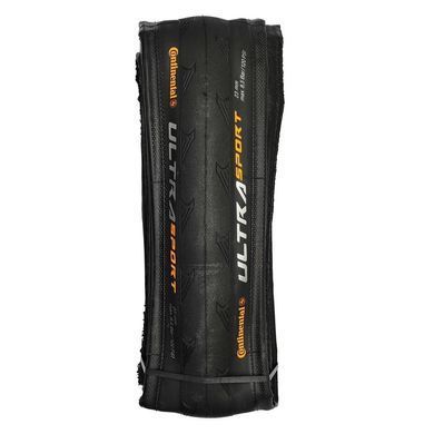 Покришка Continental Ultra Sport III - 28" | 700 x 23C, чорна, складана, skin