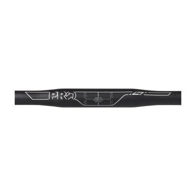 Руль PRO шоссейный компакт LT 44cm/31.8mm, черный