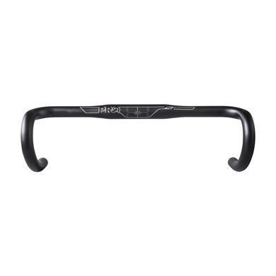 Руль PRO шоссейный компакт LT 44cm/31.8mm, черный