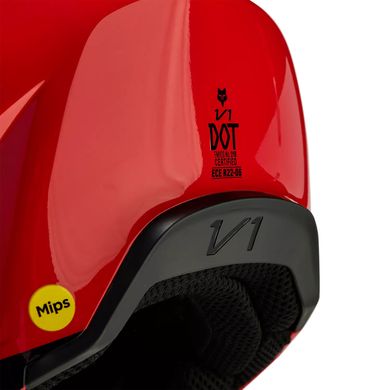 Шлем FOX V1 STREAK HELMET Flo Red, XL