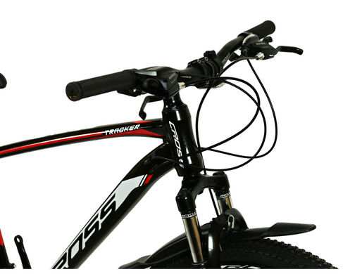 Велосипед Cross 26" Tracker 2022 Рама 17" black-red