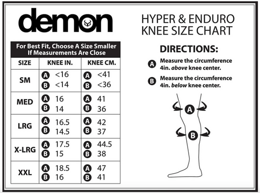 Захист колін Demon Hyper Knee X D3O