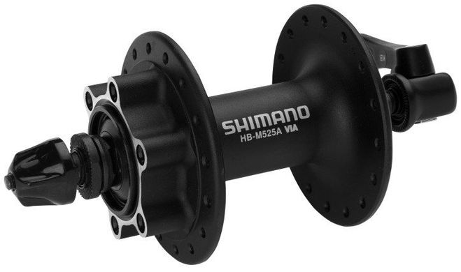 Втулка передня Shimano HB-M525 DEORE 36 отв. ротор на 6 болт чорний