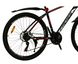 Велосипед Cross 26" Tracker 2022 Рама 17" black-red 3 з 4