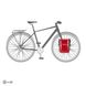 Гермосумка велосипедна Ortlieb Sport-Roller City black-red 12,5 л 8 з 8