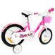 Велосипед RoyalBaby Chipmunk MM Girls 14", OFFICIAL UA, рожевий 3 з 5