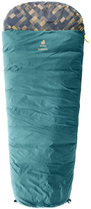 Спальный мешок Deuter Overnite цвет 1368 deepsea-ink левый