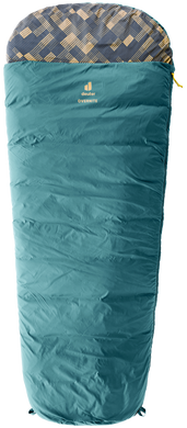 Спальный мешок Deuter Overnite цвет 1368 deepsea-ink левый