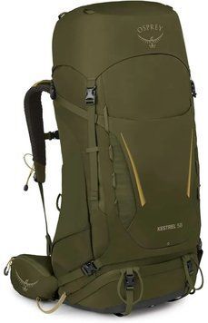 Рюкзак Osprey Kestrel 58 moss green - S/M - темно-жовтий
