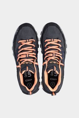 Кроссовки CMP RIGEL LOW TREKKING SHOES WP, antracite-sunrise, 41