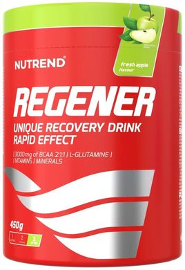 Напиток Nutrend восстанавливающий Regener зелёное яблоко 450 гр.