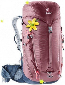 Рюкзак Deuter Trail 28 SL колір 5322 maron-navy