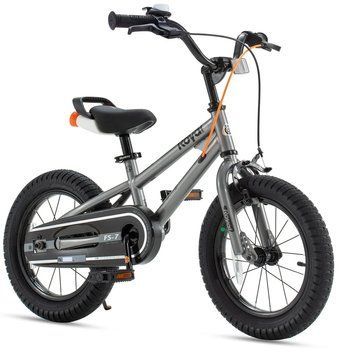 Велосипед RoyalBaby FREESTYLE 7TH 14", OFFICIAL UA, Silver