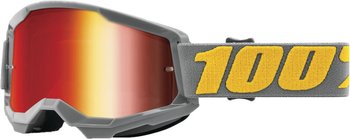 Мотоокуляри Ride 100% STRATA 2 Goggle Izipizi - Mirror Red Lens, Mirror Lens