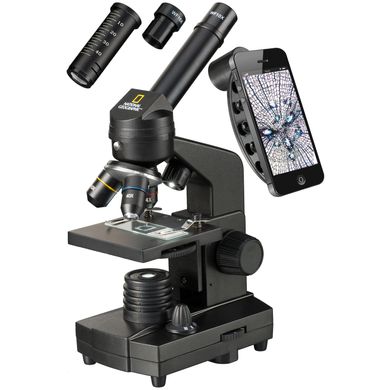 Микроскоп National Geographic 40x-1280x з адаптером до смартфону (9039001)