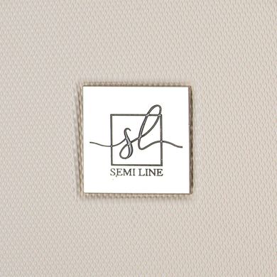 Валіза Semi Line 24" (S) Ecru/Brown (T5670-3)