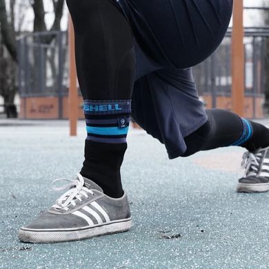 Носки водонепроницаемые Dexshell Ultra Dri Sports, XL, с голубой полосой