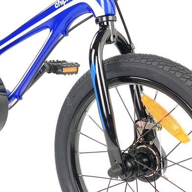 Велосипед RoyalBaby Chipmunk MOON 16", Магній, OFFICIAL UA, синій