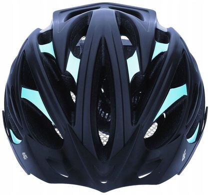 Шолом 4F велосипедний колір: темно синій м'ятний L (58-61)(р)