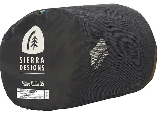 Спальный мешок Sierra Designs Nitro Quilt 800F 35 Regular