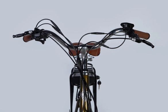 Велосипед з електроприводом 28" AL Dorozhnik eCORAL DD FR рама-19" 48B 13А*г 500Вт бронзовий 2026