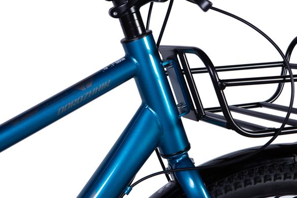 Велосипед ST 27.5" Dorozhnik UTILITY під касету з багажн. задн St з крилом Pl 2024 (синій)