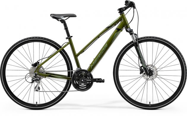 Велосипед Merida 2021 CROSSWAY 20-D, XS LADY 42L, MOSS GRREN(SIR-GRN/BLACK)