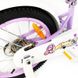 Велосипед RoyalBaby Chipmunk MM Girls 14", OFFICIAL UA, фиолетовый 4 из 5