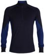 Термокофта Icebreaker 260 Zone LS Half Zip MEN MID NVY/RY S