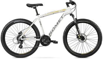 Велосипед 2023 Romet Rambler R6.3 біло-золотистий 18 L