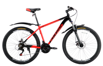 Велосипед Cross 29" Flash 2024 Рама-19,5" red-black