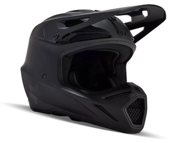 Шолом FOX V3 SOLID HELMET [Matte Black], XL