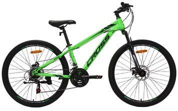 Велосипед CrossBike 26" Storm 2025 V2 Рама-13 green-black
