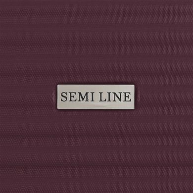 Чемодан Semi Line 22" (M) Burgundy (T5574-3)