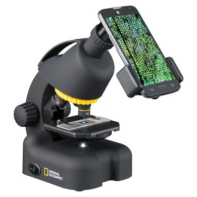 Микроскоп National Geographic 40x-640x з адаптером до смартфону (9119501)