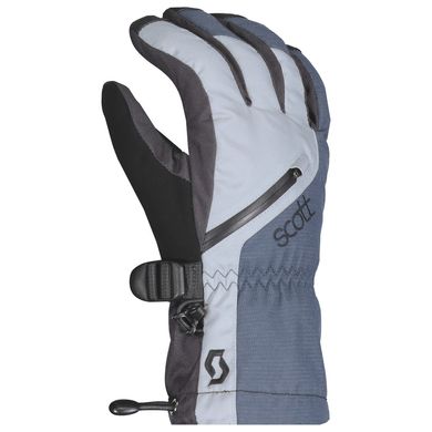 Перчатки Scott W ULTIMATE PRO чёрно/серо/синие - XS
