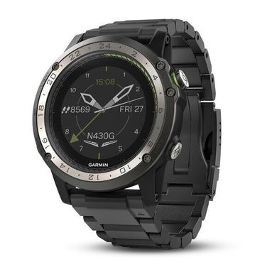 Смарт часы Garmin D2 Charlie, Titanium, Навигатор Garmin GPS Aviation Watch, EMEA