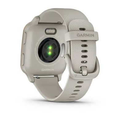 Смарт часы Garmin Venu Sq 2, Music, French Gray/Cream Gold, GPS