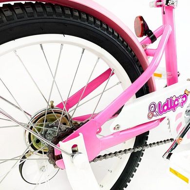 Велосипед RoyalBaby Chipmunk MM Girls 18", OFFICIAL UA, рожевий