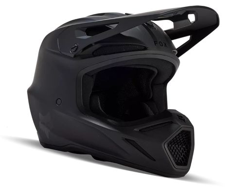 Шлем FOX V3 SOLID HELMET [Matte Black], XL