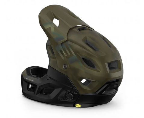 Шлем Met Parachute MCR Mips CE Kiwi Iridescent | MATT S (52-56)