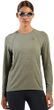 Реглан Odlo Essential Seamless W vetiver melange S