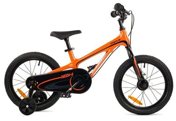 Велосипед RoyalBaby Chipmunk MOON 16", Магний, OFFICIAL UA, оранжевый