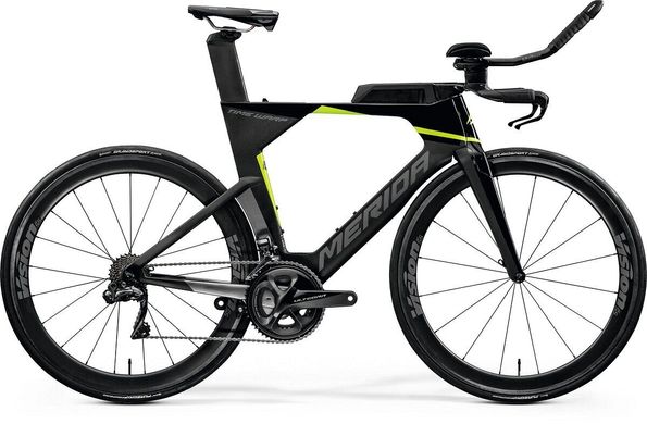 Велосипед Merida TIME WARP TRI LIMITED BLACK/UD/SILVER(GREEN) 2020