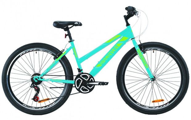 Велосипед ST 26 "Discovery PASSION Vbr, 2020, блакитний з зеленим
