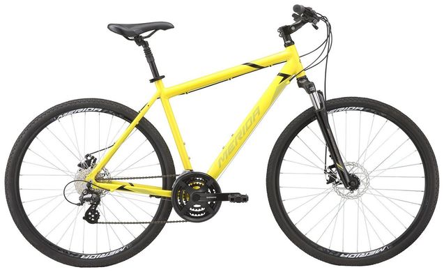 Велосипед Merida CROSSWAY 15-MD SILK BRIGHT YELLOW(BLACK) 2020